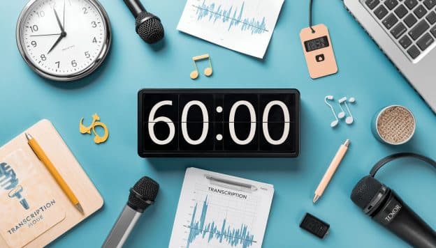 How Long Does It Take to Transcribe a 60-Minute Recording? Cover Image